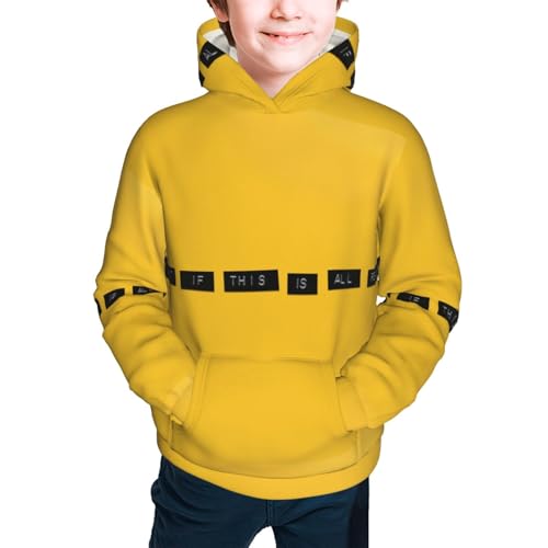 What if This is All Real Kid Hoodies Boys Sweatshirts Girls Pullover with Pocket3