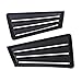 1Pair Car Rear Window Shutter Trim Cover Compatible for 3 2003-2007 Side Louver Scoop Spoiler Deflector B