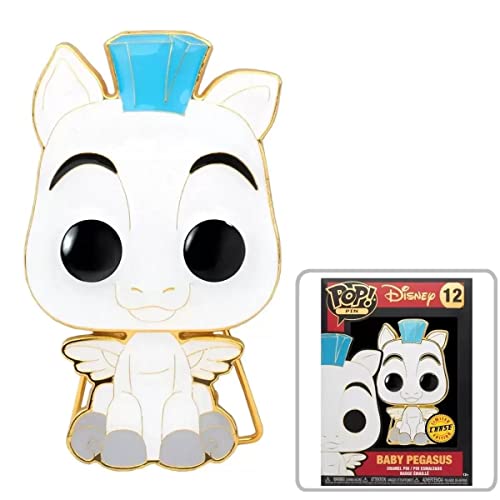 Loungefly Funko POP! Pin De Esmaltes: Disney - Baby Pegasus - (Chase) - 1 In 12 Chance You May Find The Chase - Hercules - Broche Imperdible Coleccionable - Para Mochilas & Bolsas - Idea Para Regalo