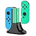 Produktbild Ladestation für Nintendo Switch Joy-Con, 4 in 1 Joycon Controller Ladestation mit LED-Anzeige und Typ-C-Kabel