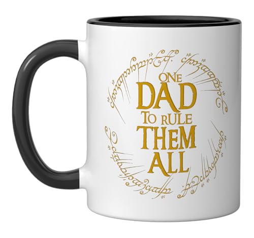 Taza de cerámica One Dad to Rule Them All 11 oz miniatura 1