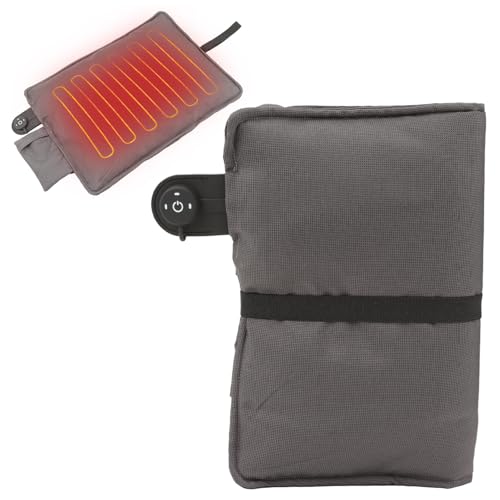 Addliving Sitz-Heizkissen kabellos | Sitzkissen beheizbar mit...