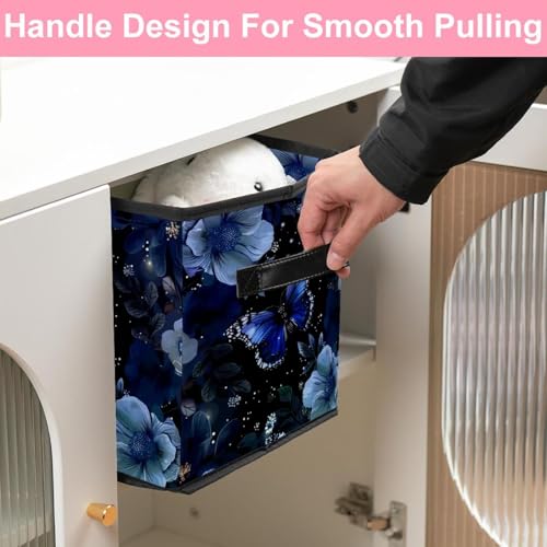 Panier de rangement papillon pour organiser le dressing de la chambre