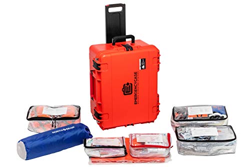 Emergency Case - Premium Family 2 Person Case - 5 Emergency Kits built into 1 Case!