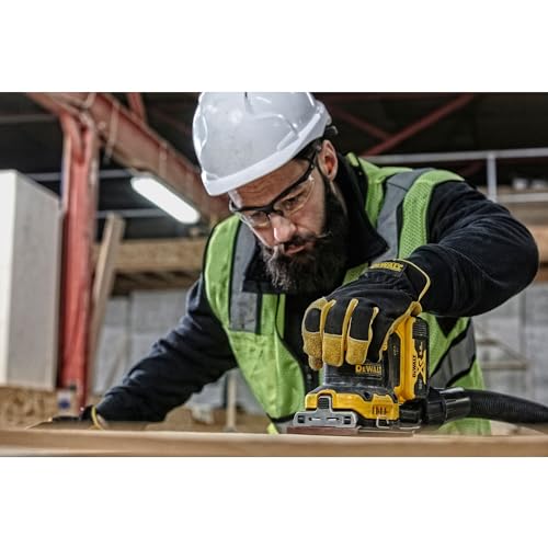 DEWALT DCW200N-XJ 18V XR Brushless 1/4 Sheet Palm Sander (Bare Unit) 8 DEWALT DCW200N-XJ 18V XR Brushless 1/4 Sheet Palm Sander (Bare Unit) - Image 8
