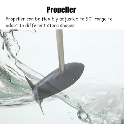 INTBUYING VPM Series Thrust Electric Outboard Motor Outboard Engine 240lb Outboard Engine Saltwater 24V Electric Trolling Motor for Fishing Boat by INTBUYING - Image 5