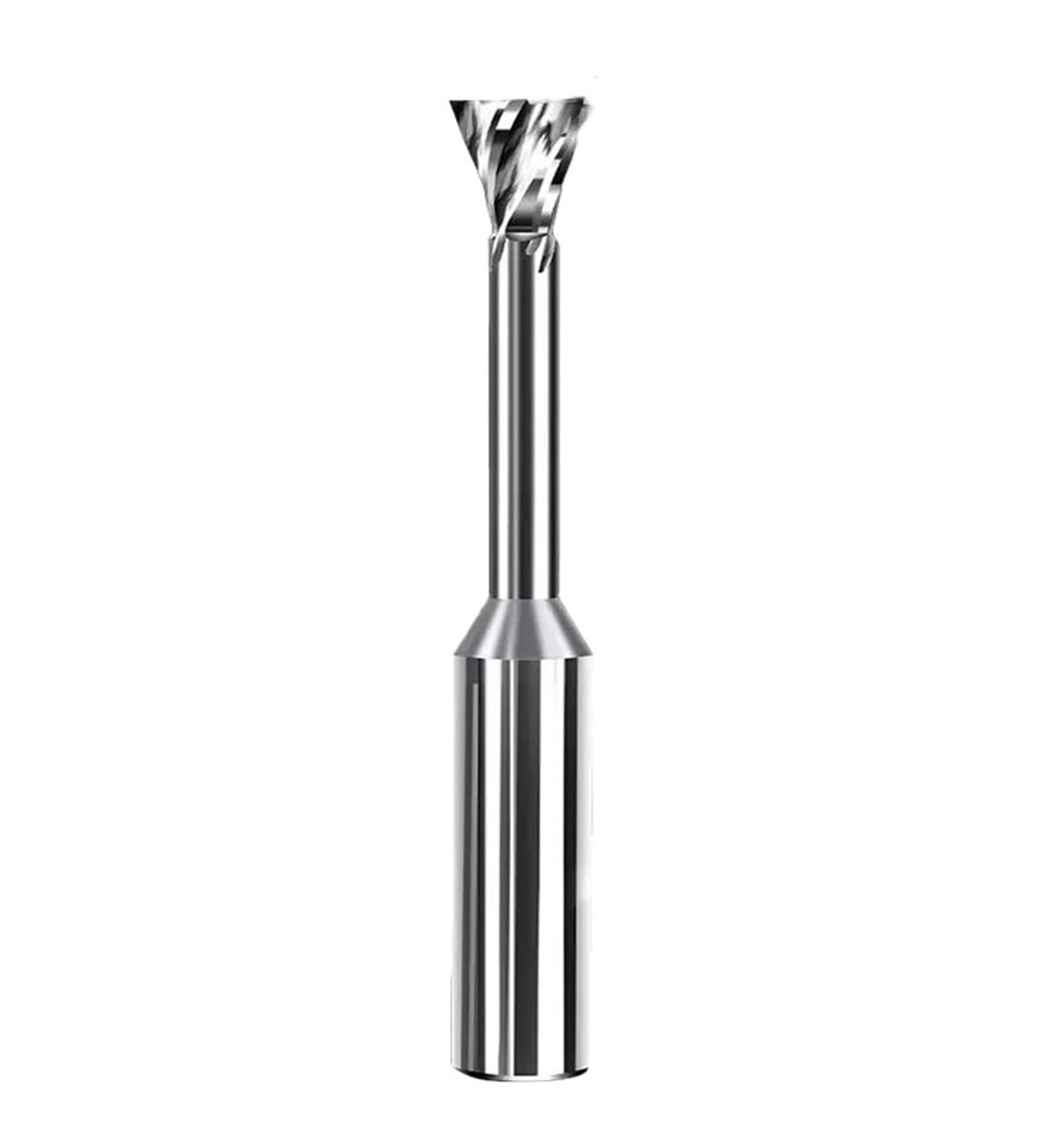 1 Szt. Kształt Jaskółczego Ogona Frez Szczelinowy Długie Narzędzie Do Cięcia Długość Węglika Średnica 4 Ostrza Mm-20 Mm | 16xD16x150L,75Degree-BF2055