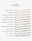 r.e.m. beauty Space Shape Brow Pencil | 0.5g | Deep Neutral Brown