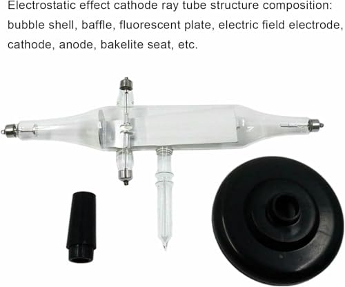 Tube cathodique déflexion électrostatique verre kit physique science labo