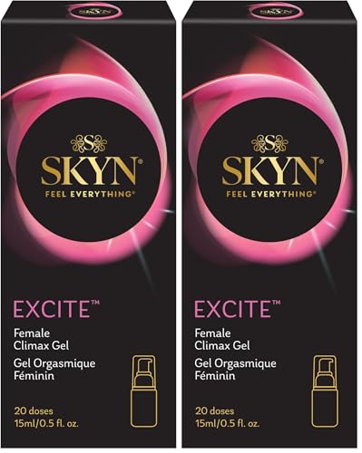 SKYN Excite Female Sexual Stimulating Gel, 0.5 Ounce (Pack of 2)