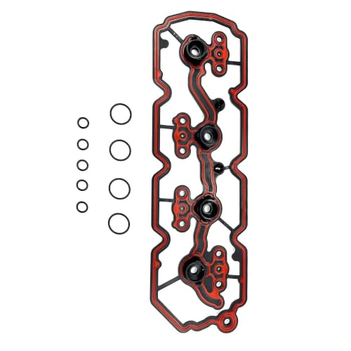 Image of 2005-14 Lifter Valley Cover Gasket Set Fit For Buick Chevy GMC Gen IV 5.3L | 2005-2014 Engine Lifter Valley Cover Gasket Set Fit For Buick Chevrolet Silverado 1500 GMC Gen IV 5.3L V8 MS96871 12580901