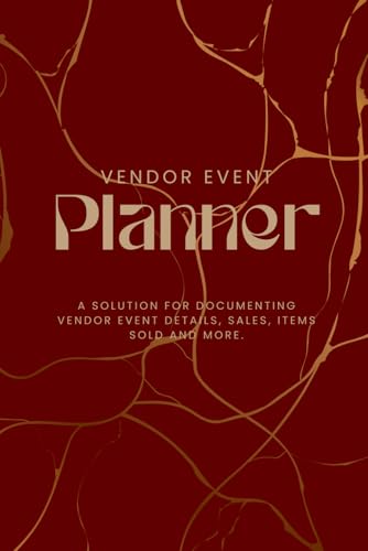 2026 Vendor Event Journal: A Solution for documenting vendor event