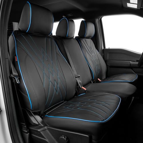 Housse de siège Ford F150 SuperCab Raptor contre l'usure similicuir noir