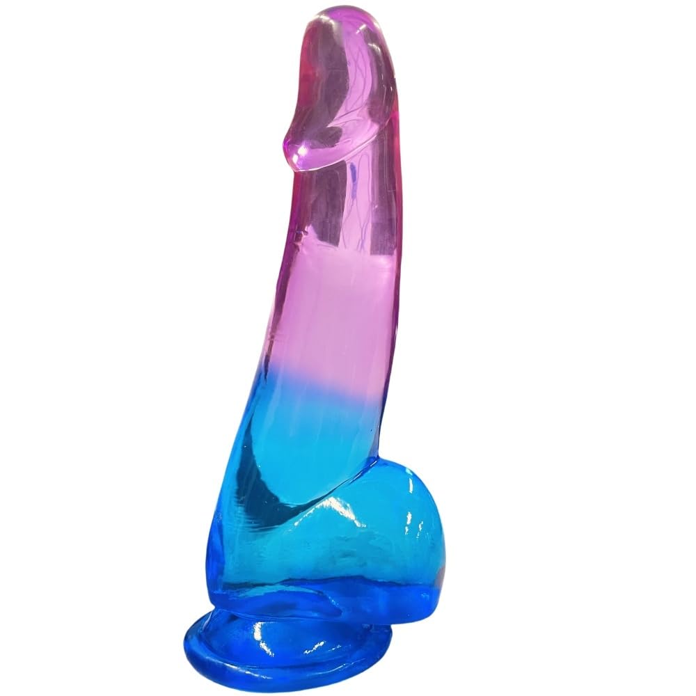 BeHorny Dildo Sex Toy Suction Base Realistic Penis, Veins, Penis, Head & Strap-on Harness Compatible