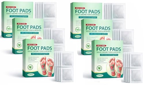Image of LUMONY Foot patch Herbal And Gentle Ingredient Detox Foot Pads, Natural Ingredients for Sleep Aid, Pain Relief, Toxin Removal with Bamboo Vinegar and Acupoint Micro-Massage Technology (Pack Of 60)