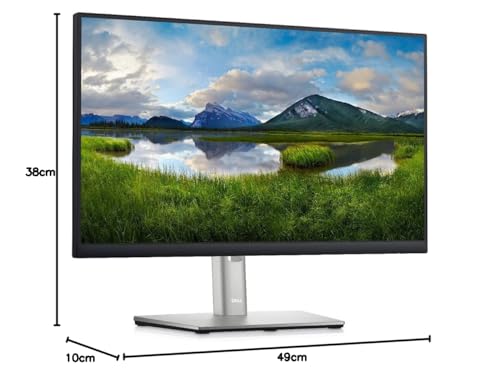 Image of Dell P2225H 21.5 Inch IPS FHD|100HZ| 99% Srgb| 250 Cd /M2 (Typical) 5Ms|1500:1 Contrast Ratio| HDMI 1.4, Dp 1.2, USB-3.2(B), 3 3.2 (A), 3.2(C-Downstream)|Height Tilt Swivel Pivot|Flicker Free