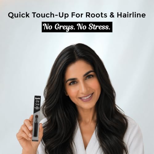 Image of Sanfe Quick Fix Hair & Eyebrow Touch-Up Kit | Powder Stick For Thinning Hair, Bald Spots & Root | Hairline Contouring | Waterproof | Gray & Thin Hair For Women & Men