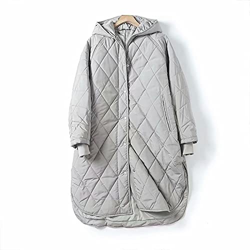 Sunaei Women Waterproof Oversized Rain Coat Long Hooded Quilted Down Jacket Womens Outdoor Travel Windbreaker With Pockets #TOP2