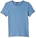 Tommy Hilfiger Jungen Boys Basic Cn Knit S/S Regular Fit T-Shirt, Blau (Dark Allure Heather 408), 110 ( Herstellergröße: 5)