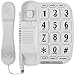 Big Button Phone for Wall or Desk with Speaker and Memory