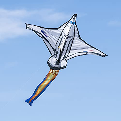 Joyin Spaceship Kite Easy To Fly Huge Kites For Kids And Adults With 262.5 Ft Kite String, Large Beach Kite For Outdoor Games And Activities #TOP4