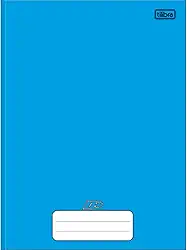 Tilibra Universitário D+ - Caderno Brochura Capa Dura, 200x275mm, 48 Folhas, Azul