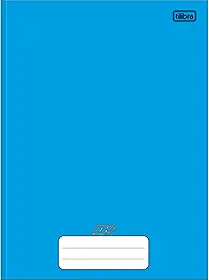 Tilibra Universitário D+ - Caderno Brochura Capa Dura, 200x275mm, 48 Folhas, Azul