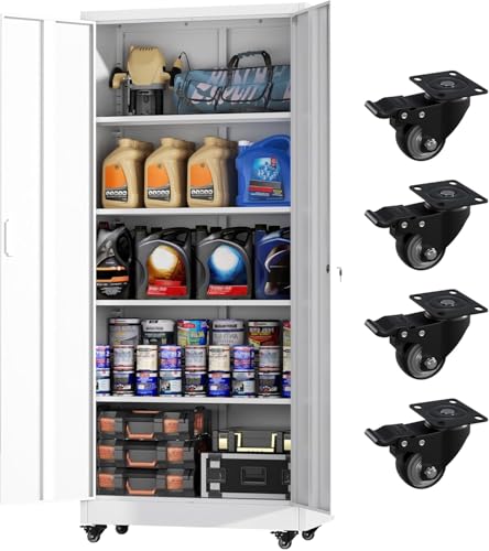 Greenvelly 73 inch Metal Storage Cabinet