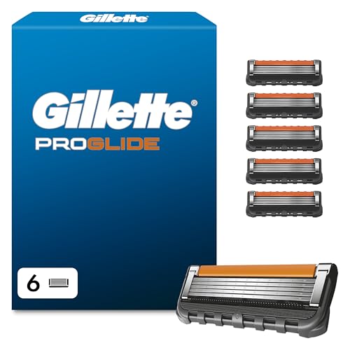 Gillette Lames de Rasoir Homme Proglide, Pack de 6
