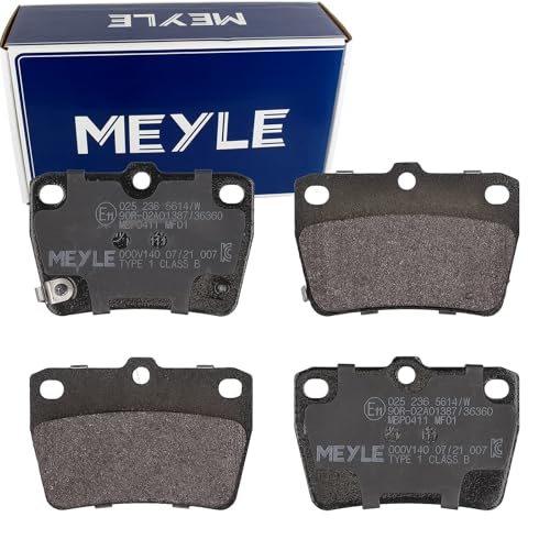 Garnitures de frein MEYLE 0252365614/W pour les trajets en RAV 4 II