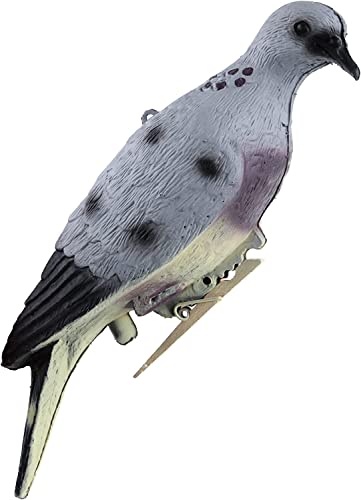 Guguluza Realistic Dove Decoys For Hunting, Pigeons Decoy W/Clips For Garden Decorative (Half-Dozen) #TOP1