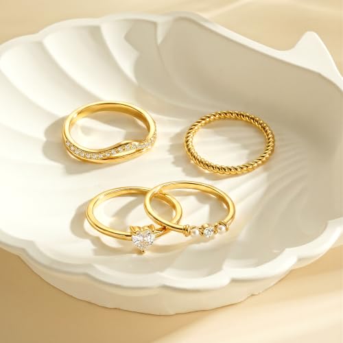 Ritach Gold Rings--4~5 Pcs - image 6