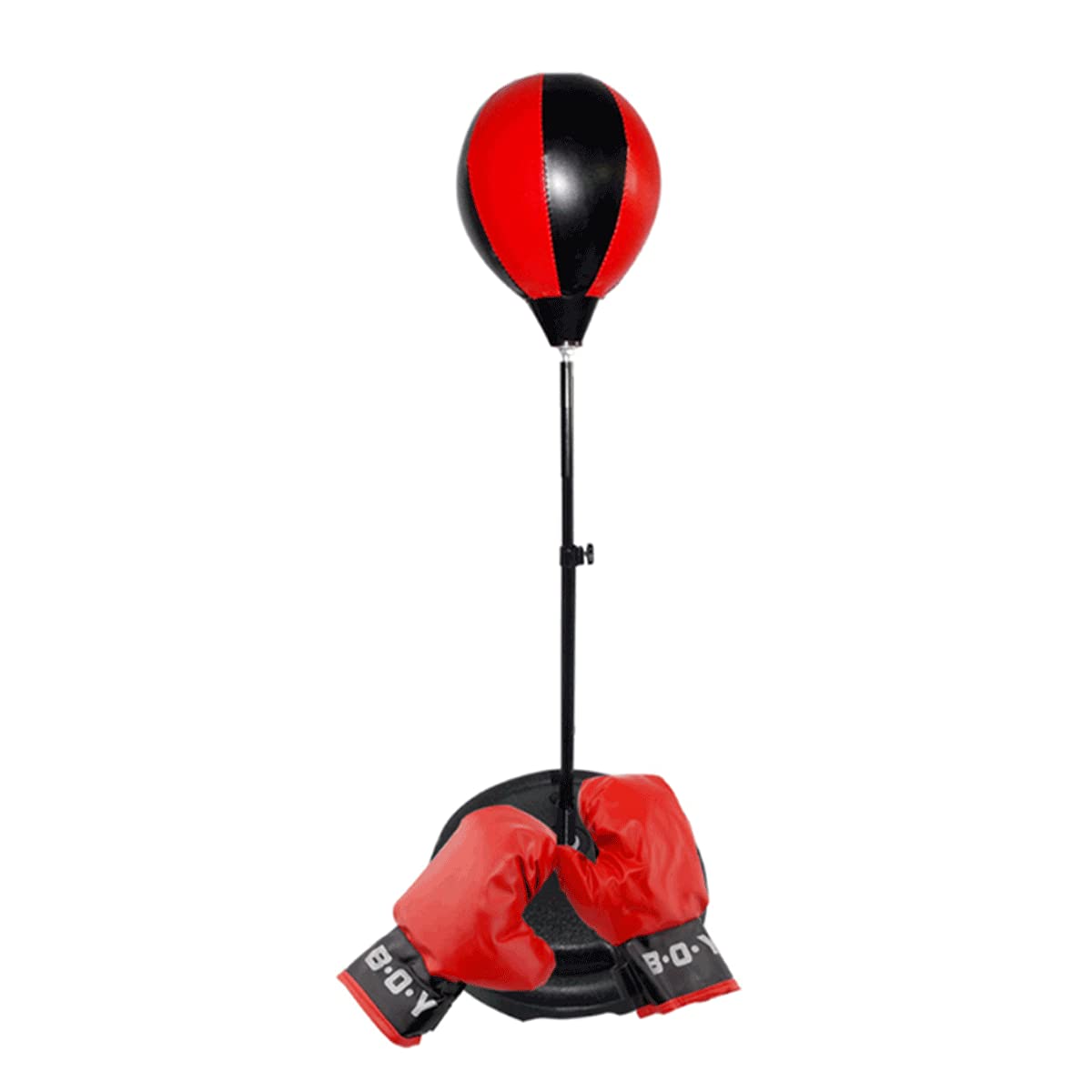 Beauenty Adjustable Sports Boxing Punching Bag with Spring Loaded Height