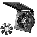 HYZHANHONG 2800 U/min 100W Abluft-Rauch- und Belüftungsventilator Hochgeschwindigkeits-Abluftventilator für Küche, Hängend an Wand oder Fenster, geeignet für Wäscherei und Einkaufscenter