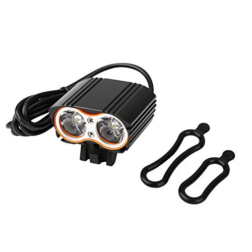 Gavigain Bike Front Light, Bright LED 2000LM USB Bike Headlight, Front Light Lamp for Night Cycling