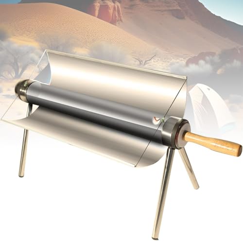 Lnlscle Outdoor Ovens, Solar Cooker Stove Kits, Effortless Outdoor Cooking, Concentrating Solar Cooker, Portable Parabolic Solar Cooker for Backpacking & Hiking