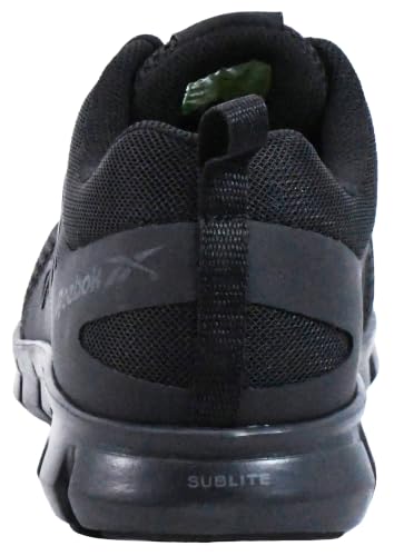 Image of Reebok Men's Rb4041 Sublite Cushion Safety Toe Athletic Work Shoe Black