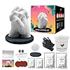 Dylan & Rylie Hand Casting Kit Couples – Plaster Hand Mold Casting Kit, DIY Kits for Adults and Kids, Anniversary…