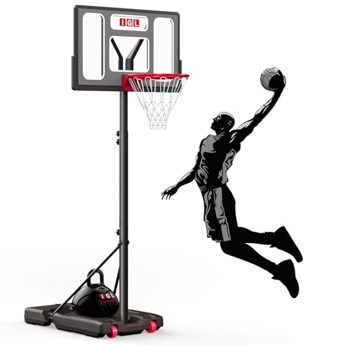 IGL Portable Basketball Hoop Outdoor,...