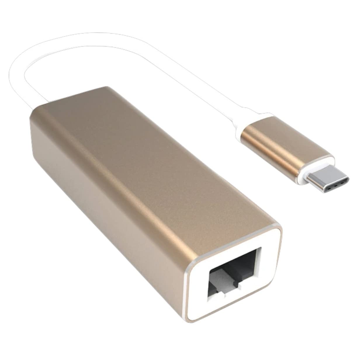 Hemobllo 4kawałki Adapter Ethernet Usb-c Do Lan Mbps Gigabit Network Adapter Bez Sterowników Kompaktowy i Lekki Idealny Do Laptopów i Komputerów Stacjonarnych Łatwy Użyciu