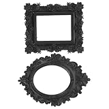 Decoración versátil para el hogar: su diseño único complementa diversos estilos de decoración, desde vintage hasta moderno; marcos de fotos pequeños; marco de fotos rústico retro