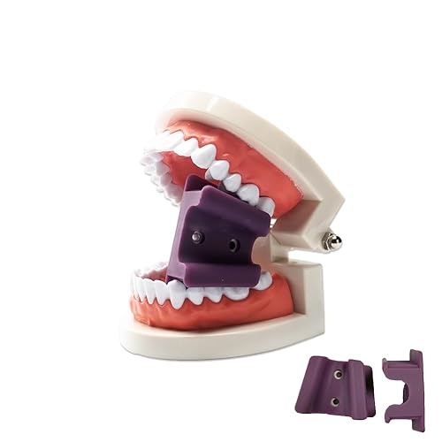 Miniatura 17 de Bloques de mordida de silicona dental, 2 unidades de bloques de mordida de apoyo dental (pequeño)