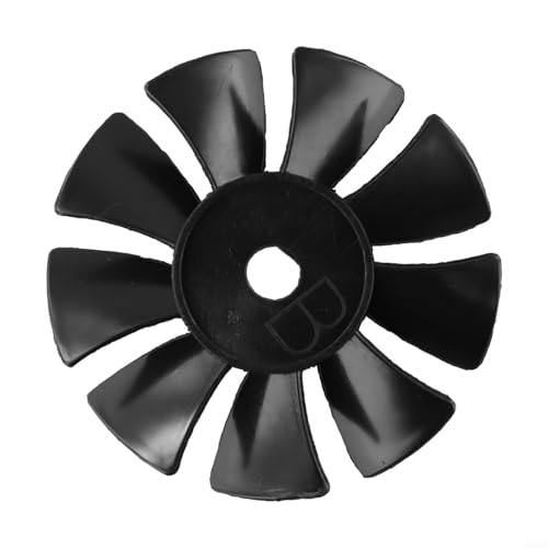 FABULETTA Compresor de aire directo en línea para bombas de aire de 550 W y 750 W, ventilador de plástico ultra silencioso de 115 mm, 13 mm, agujero de 1 pieza (B)