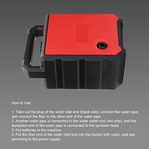 Portable Sump Transfer Water Pump Rechargeable Cordless Electric Water Transfer Pump With Hose Kit Filter 110‑240V #TOP5