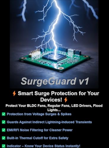 Image of CORFOC SurgeGuardV1 Surge Protector for BLDC Fans