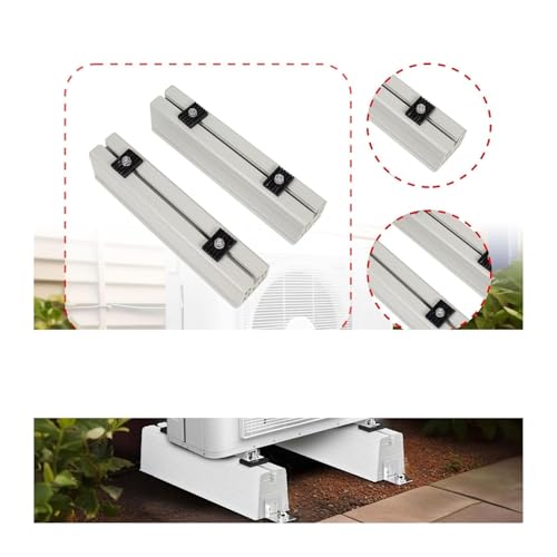 Klimaanlage Kondensator Pad Mini Split Basis Boden Montieren Basis Kit Universal Isolator Outdoor For Wärmepumpe Boden Stehen-2