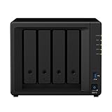 Synology DiskStation DS418 Ethernet/LAN Mini Tour Noir NAS - Serveurs de stockage (48 To, Disque dur, Disque dur, SSD, Série ATA II, 12000 Go, 2.5/3.5')