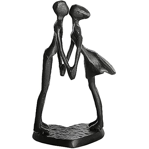 Quay Traders Affectionate Couple Iron Sculpture Cover