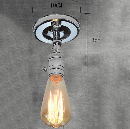 Luces para pasillo y comedor con aplique de pared E27 de hierro 2