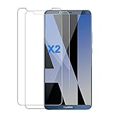 Kepuch Huawei Mate 10 Pro Screen Protector - 2 Pack Tempered Glass Film 9H Hardness Curved Edge Protection for Huawei Mate 10 Pro